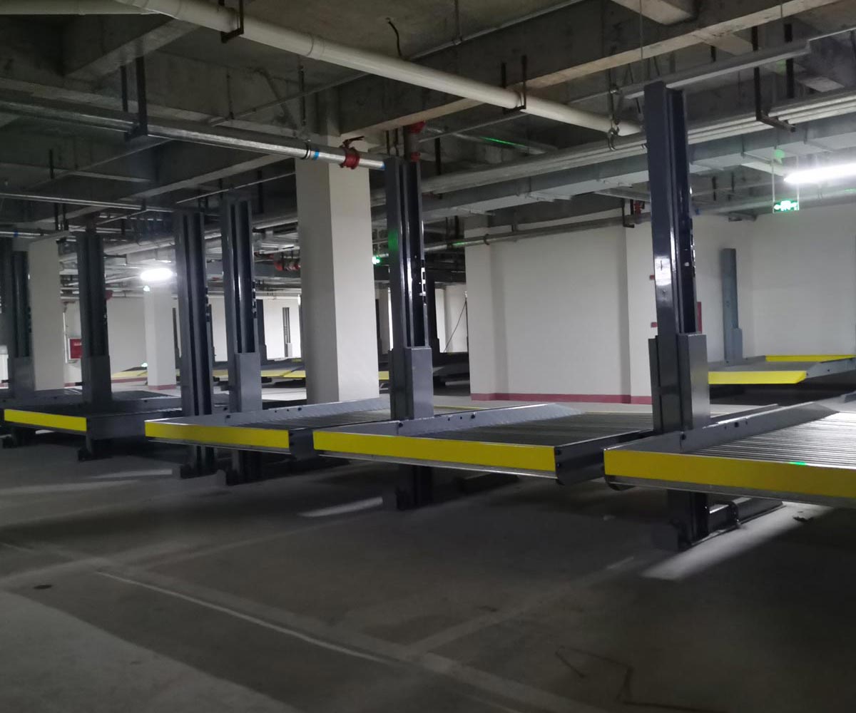 巴南四柱簡易升降機械停車場改造