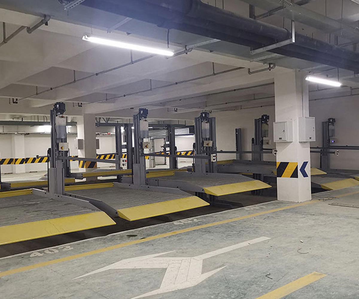 云陽兩柱機械停車庫租用