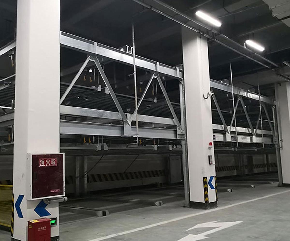 墊江三層升降橫移式機械式立體停車設備短租