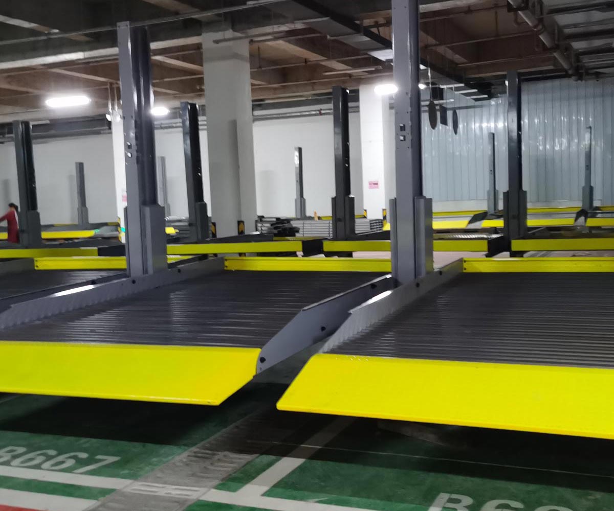 巴南俯仰機械車位回收