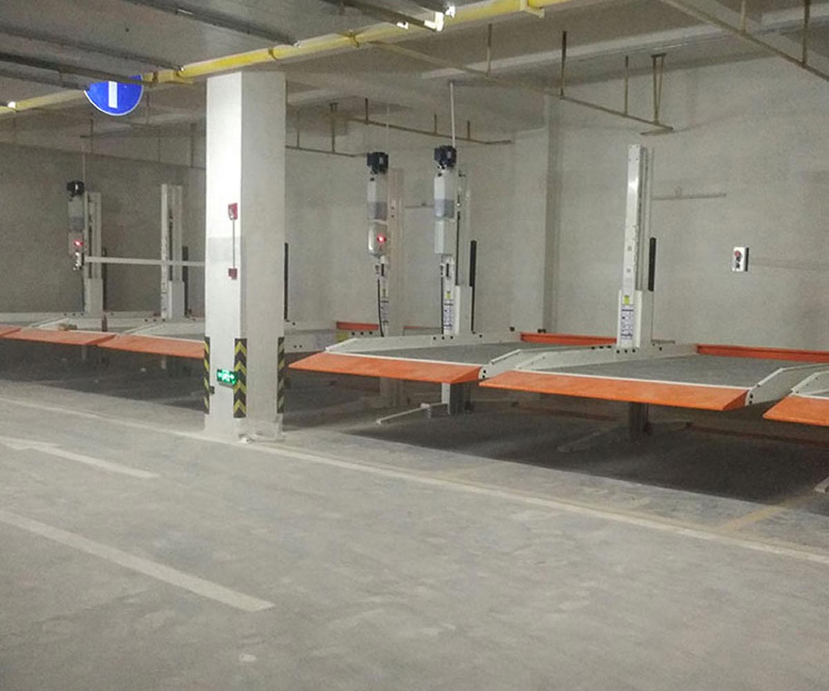秀山家用簡易類機械立體車庫拆除