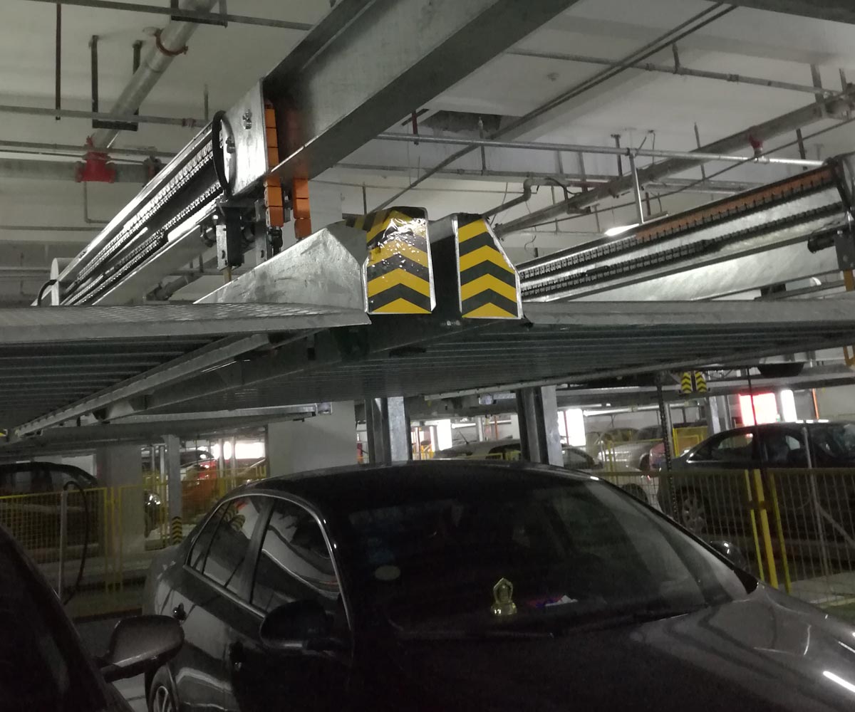 墊江小區雙柱簡易升降機械停車場