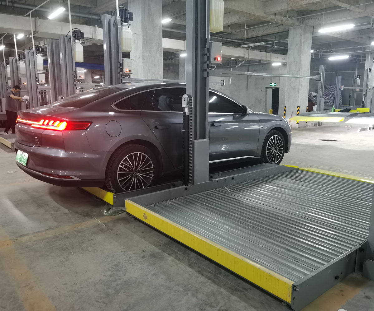 渝北地下室家用簡易式機械式立體停車設備