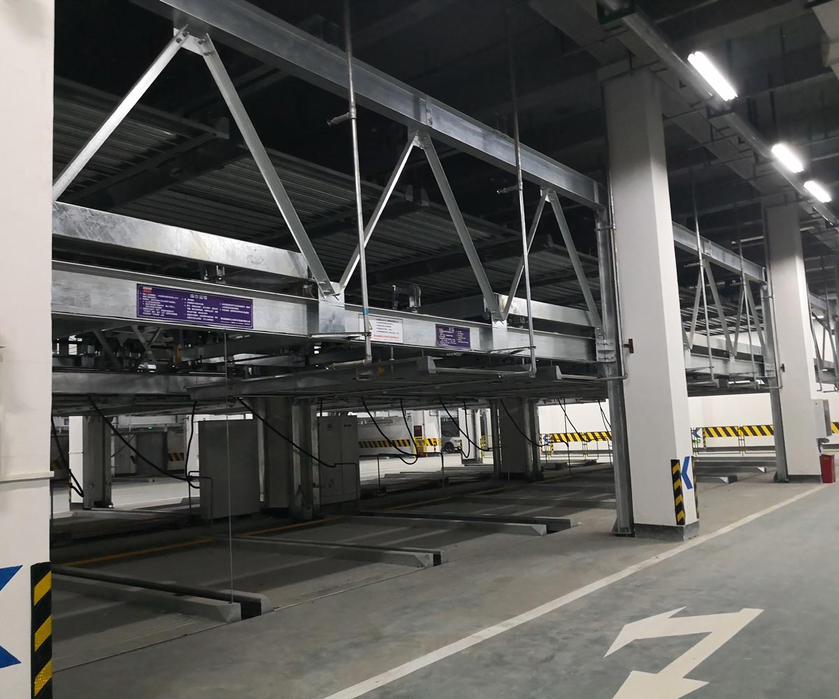 江津PSH多層升降橫移機械式停車設備