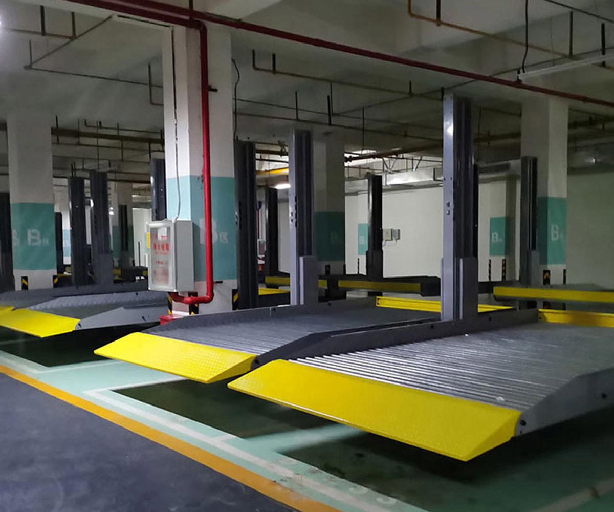 兩層升降橫移立體停車場(chǎng)拆除.jpg